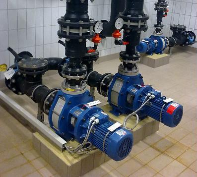  Wasserzweckverband Oranienbaum-Wörlitz-Vockerode | Pumpenraum